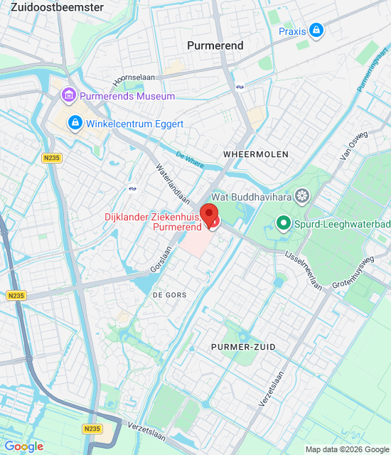 Google maps afbeelding voor 24-uurs Apotheek Waterland